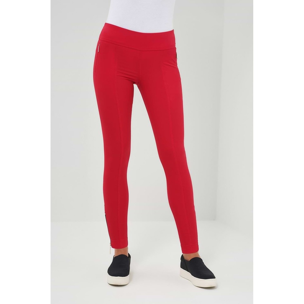 Anatomie Winter Allie Pant M Ankle Zip Travel‎ Trouser Lightweight Slim Fitted